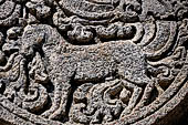 Candi Panataran - Main Temple. Animal roundel of the first register. 